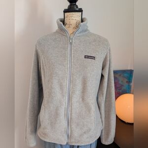 Columbia Women’s Benton Springs Full Zip Fleece Jacket - Heather Gray - Medium
